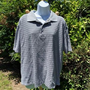 dockers black & white mens shirt